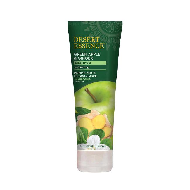 Desert Essence Green Apple and Ginger Fine Hair Volume Shampoo