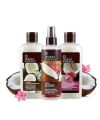 Desert Essence lustrous and smoothing hair lotion with coconut lifestyle