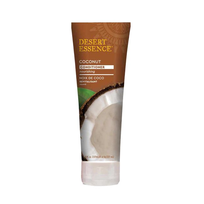 Desert Essence organic dry hair conditioner with coconut