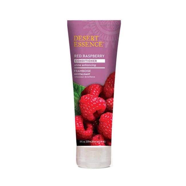 Desert Essence organic shine conditioner with raspberry
