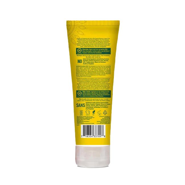 Desert Essence natural organic purifying shampoo with Tea Tree Lemon pack