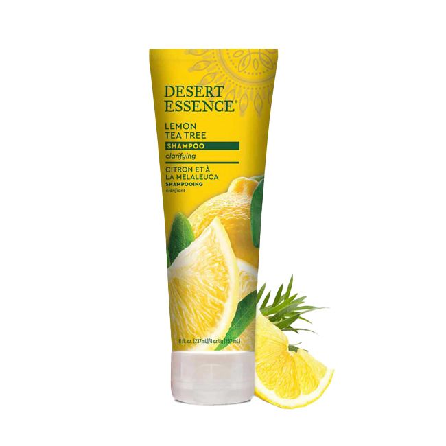 Shampoing naturel bio purifiant au Tea Tree Citron Desert Essence pack beauté