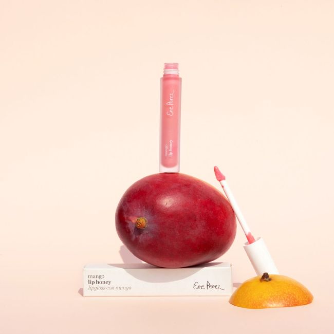 Ere Perez lip gloss Mango Lip Honey Pop lifestyle