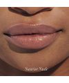 RMS Beauty Sunrise nude lip pencil Go nude model