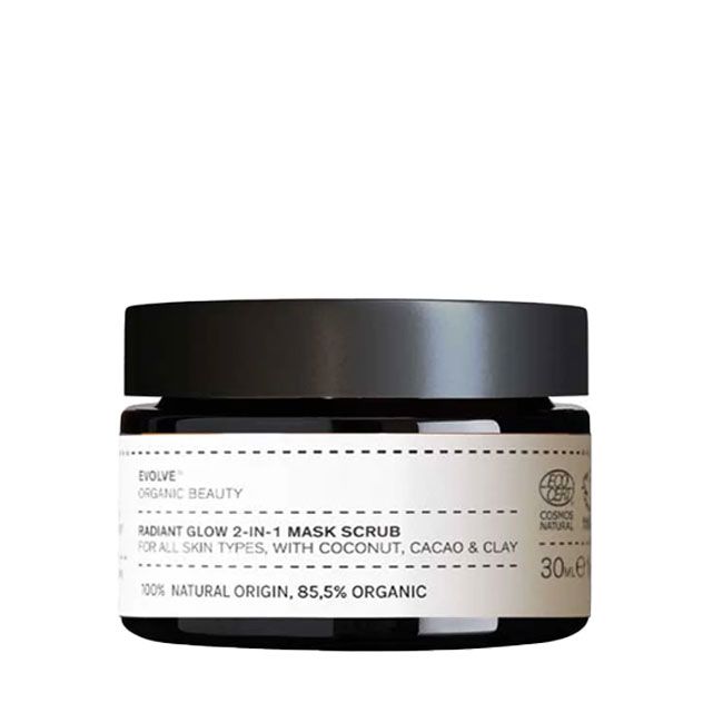 Evolve's 60 ml Radiant glow Natural face mask