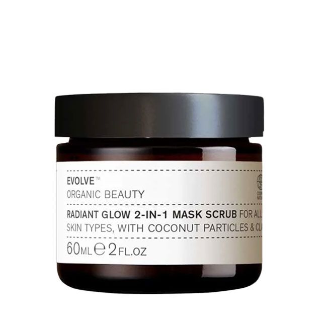 Evolve's 60 ml Radiant glow Natural face mask