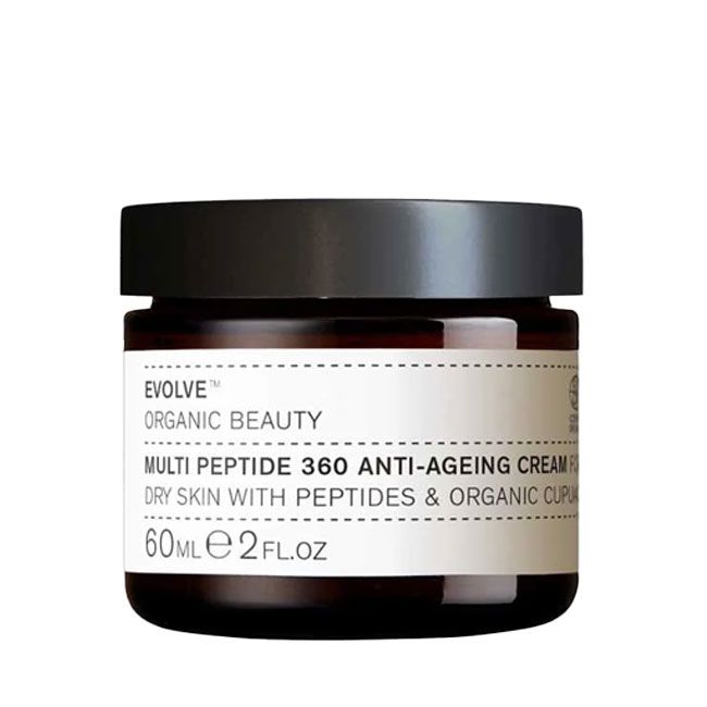 Crème hydratante anti-âge Multi Peptide 360 Evolve Beauty