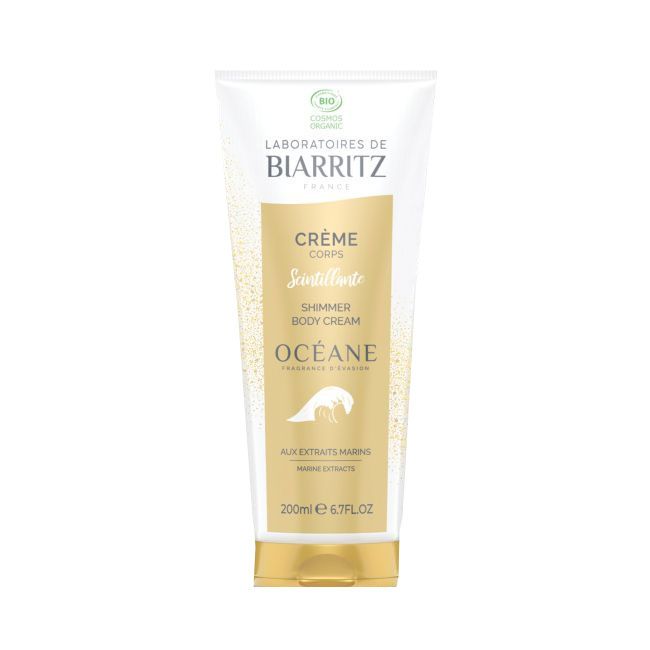 Crème corps scintillante Océane Laboratoires de Biarritz