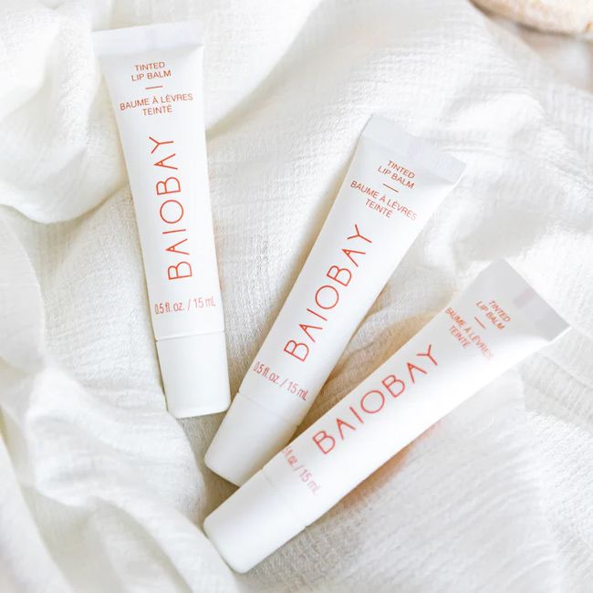 Baiobay tinted lip balm package