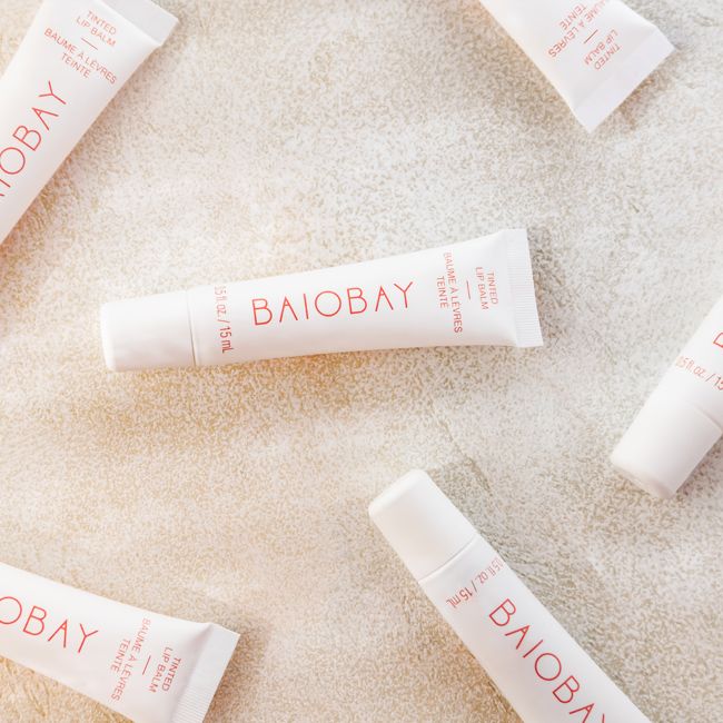 Baiobay tinted lip balm packshot