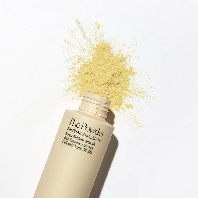 Monday Muse's The Powder enzymatic exfoliant powder texture