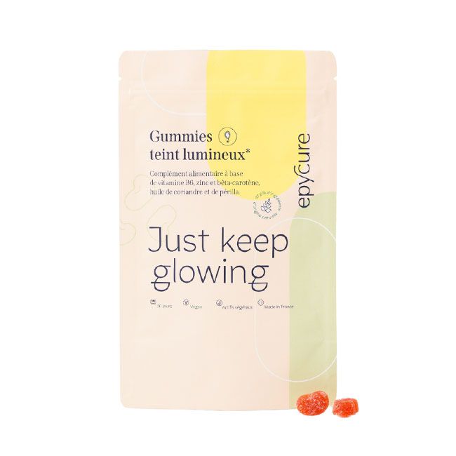 Just keep glowing gummies