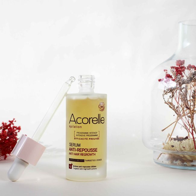 Acorelle's Anti-hair regrowth serum Post depilation skincare pack
