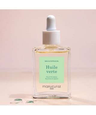 Huile verte ongles et cuticules - 15 ml