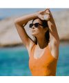 Soin cheveux après-soleil solide Umai mannequin