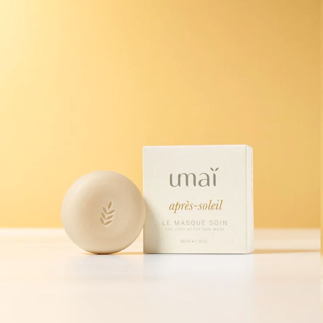 Umai hair care solid after sun hair mask pack