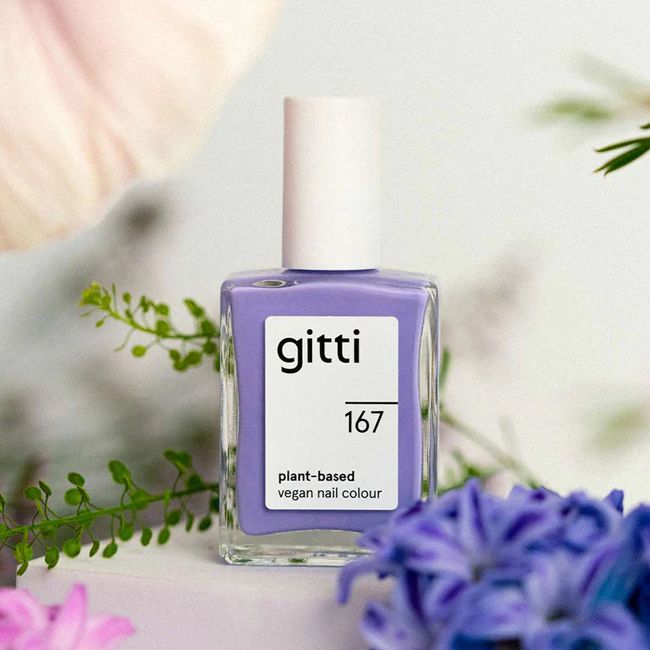 Gitti Digital Lavender plant-based nail polish pack