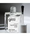 Gitti' plant-based top & base coat packshot