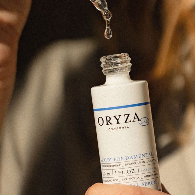 Oryza Lab's Fundamental Moisturizing Face Serum lifestyle