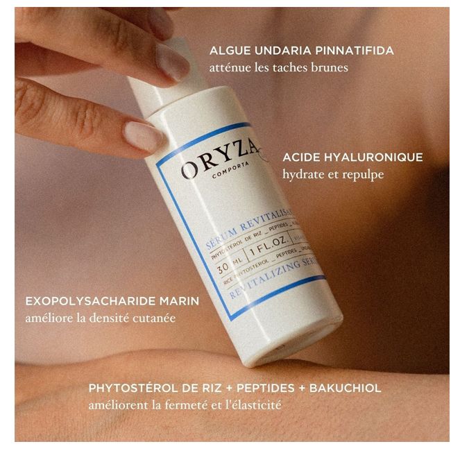 Oryza Lab's Revitalizing Anti-Ageing Serum pack