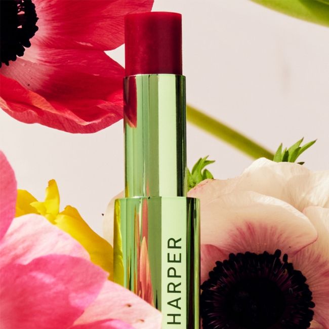 Tata Harper's Juicy tinted lip balm cream lifestyle