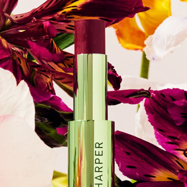 Tata Harper's Risqué tinted lip balm cream lifestyle