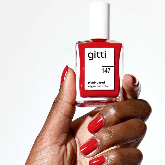 Vernis naturel à base de plantes Real Red Gitti beaute