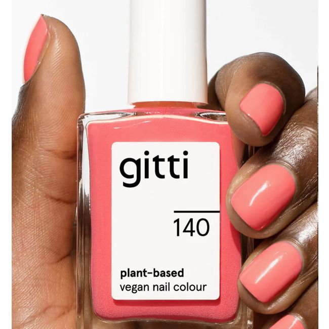 Gitti Sweet Heat plant-based nail polish packaging
