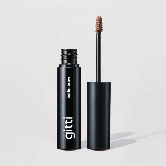 Gel sourcils Berlin Brow mid brown Gitti pack lifestyle