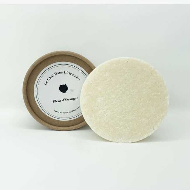 Le Chat dans l'Armoire Fleur d'Oranger Mediterranean salt soap packshot