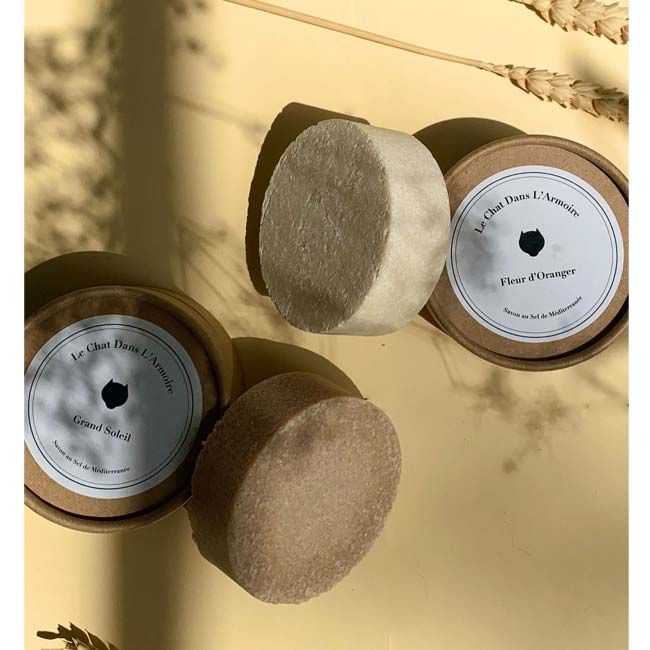 Savon au sel de MéditerranéeLe Chat dans l'Armoire produit
