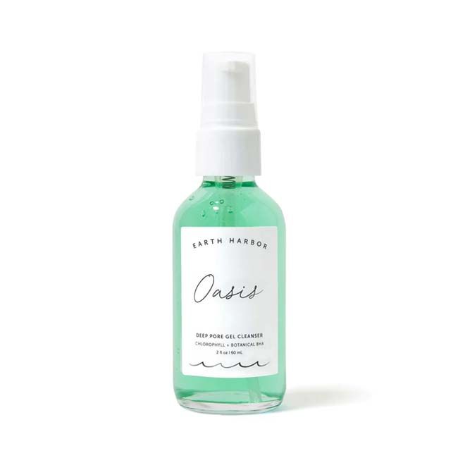 Earth Harbor Oasis deep pore gel cleanser