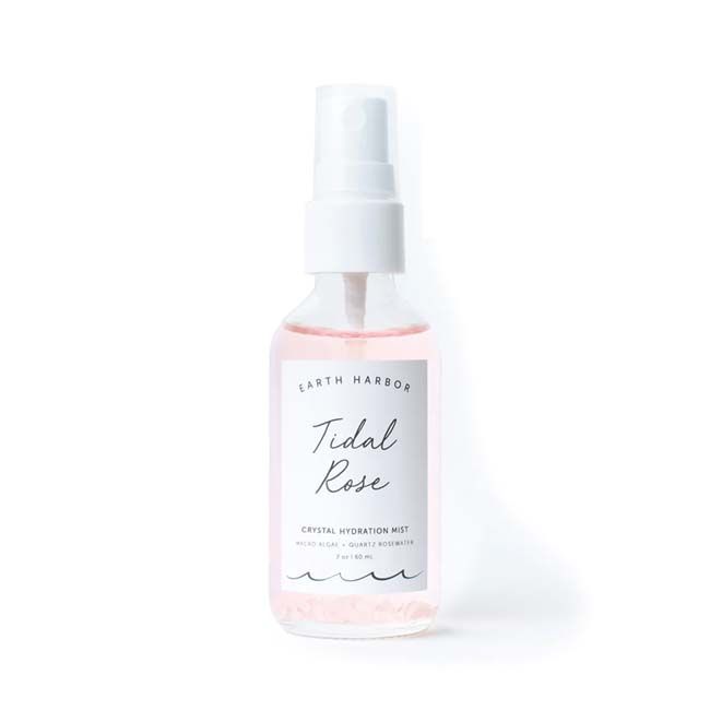 Earth Harbor Tidal Rose crystal hydration toner