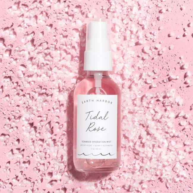 Earth Harbor Tidal Rose crystal hydration toner pack