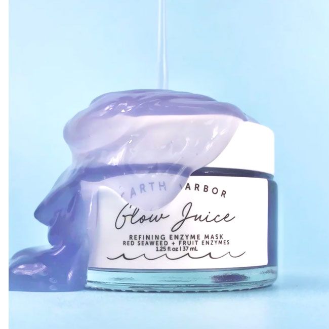 Earth Harbor Glow Juice enzyme mask pack