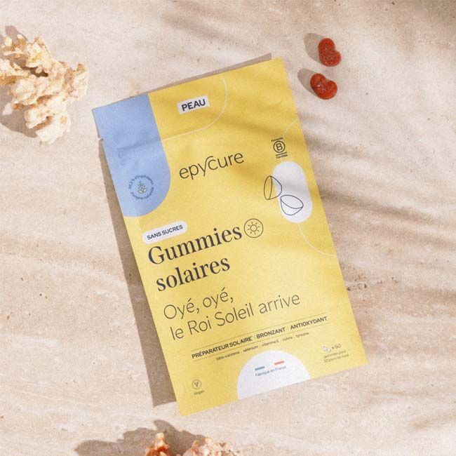 Epycure' solar gummies Ready for the sun lifestyle