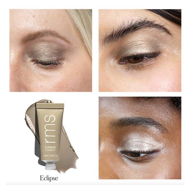 RMS Beauty's Eyelights Cream Eyeshadow Eclipse mannequin