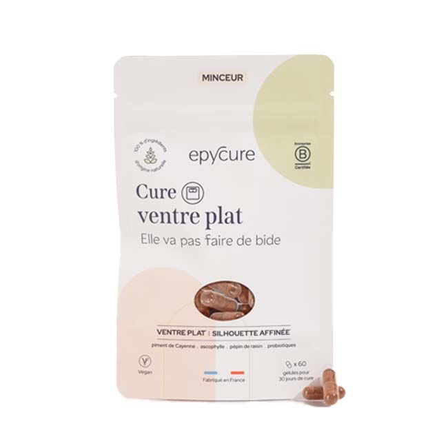 Complément alimentaire ventre plat cure gélule Epycure