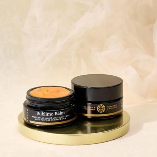 Okoko Cosmétiques natural face care radiance balm lifestyle
