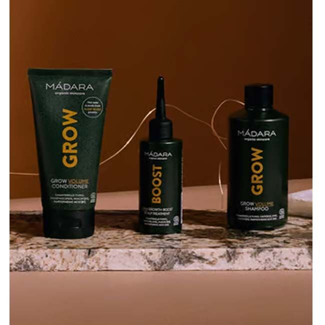 Madara Grow Volume Shampoo lifestyle