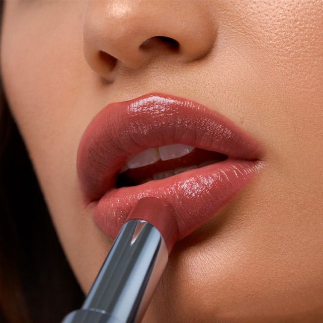 Kosas' Wet Stick island high tinted lip balm lifestyle