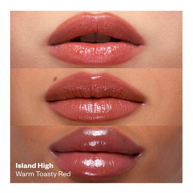 Kosas' Wet Stick island high tinted lip balm models
