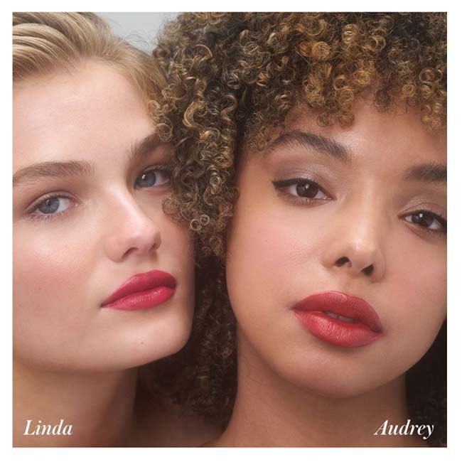 RMS Beauty Natural lipstick Legendary Stick serum Audrey mannequin