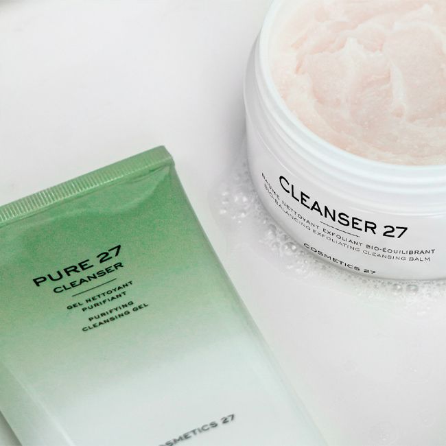 Cosmetics 27's purifying cleansing gel Pure 27 beauty