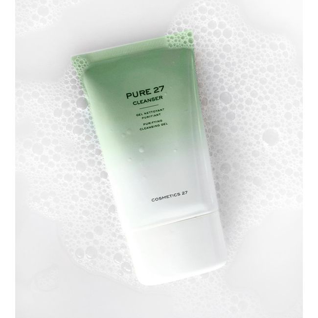 Cosmetics 27's purifying cleansing gel Pure 27 nature
