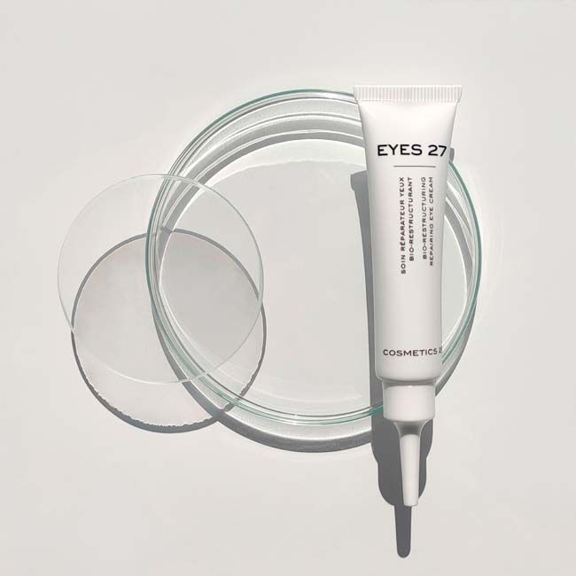 Cosmetics 27 eyes 27 Bio-restructuring eye repair treatment produit