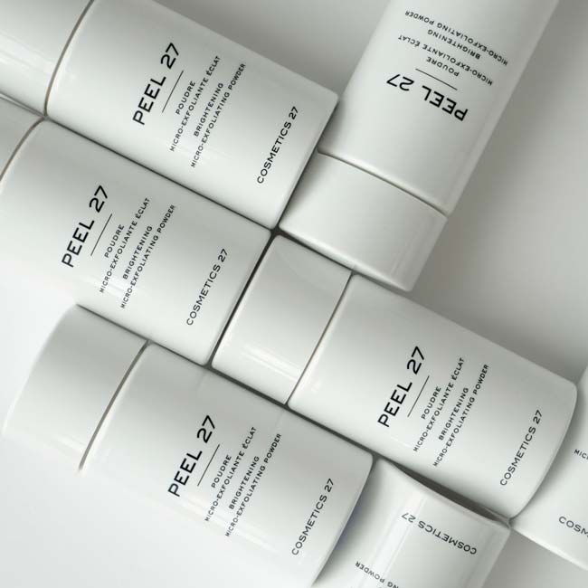 Poudre micro-exfoliante éclat Peel 27 Cosmetics 27 pack