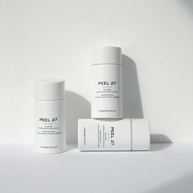 Poudre micro-exfoliante éclat Peel 27 Cosmetics 27 lifestyle