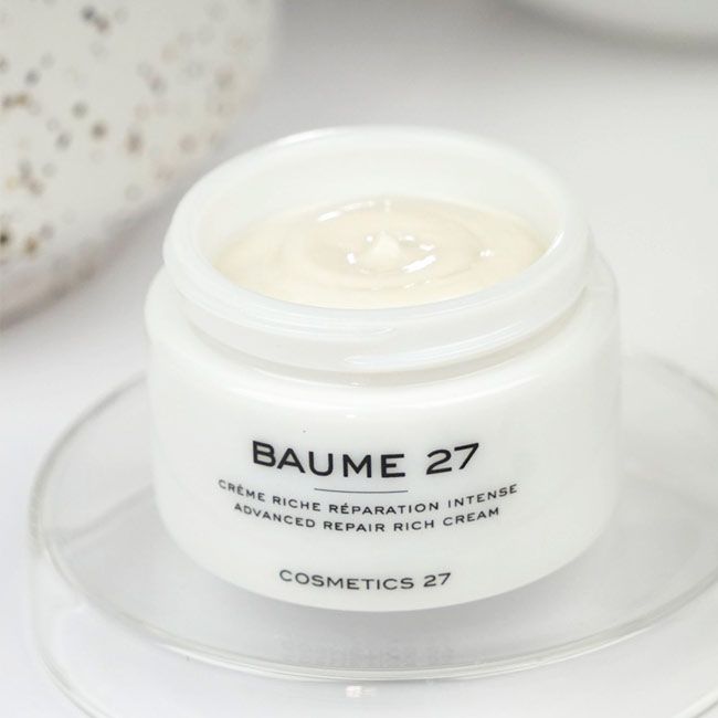 Cosmetics 27 Baume 27 Advanced Formula Repair Cream produit