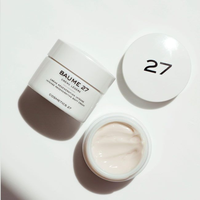 Cosmetics 27 Baume 27 Light cream Intense regeneration cream produit